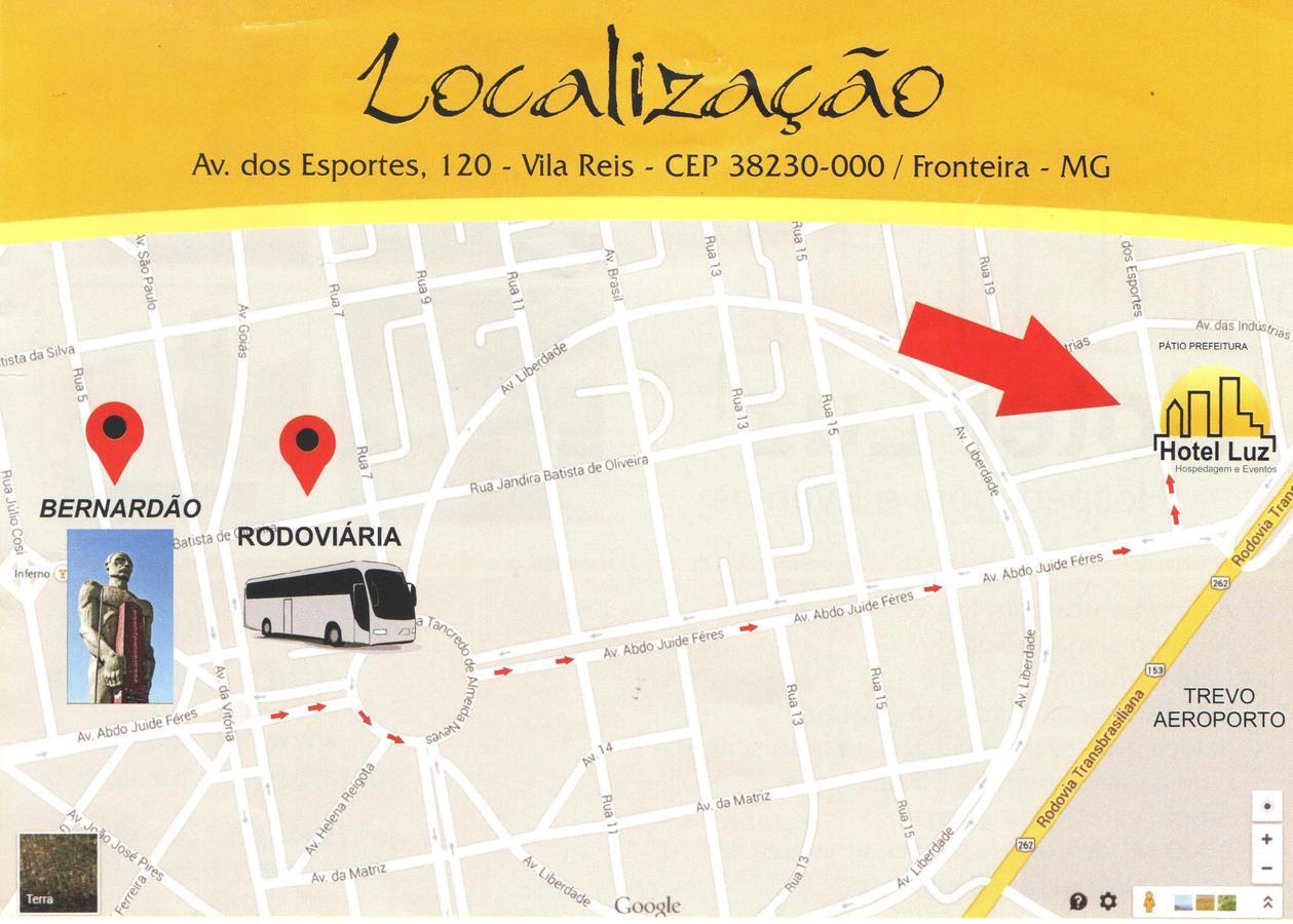 Hotel Luz Fronteira Экстерьер фото